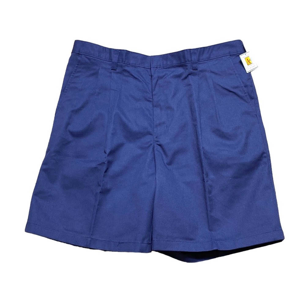 NWT CA+ Men’s Navy Pleated Shorts 38